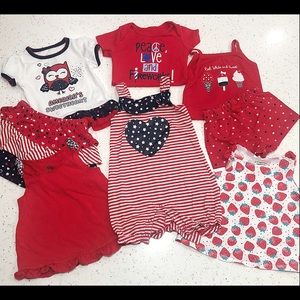 💥🇺🇸💥 Baby 4th of July outfits!